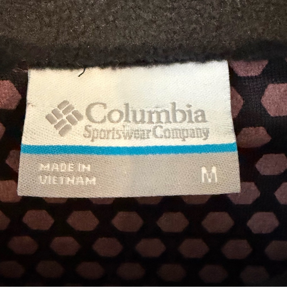 Columbia Omni-Heat Black Quarter Zip Pullover Women’s M Lightweight Fleece - Picture 3 of 5